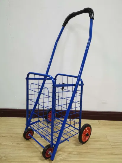 Mini carrinho dobrável de supermercado para compras na China para uso doméstico